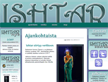 Tablet Screenshot of ishtar.fi