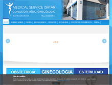 Tablet Screenshot of ishtar.es